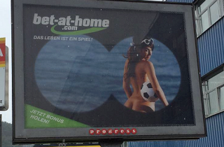 Sexistische Werbung von bet-at-home