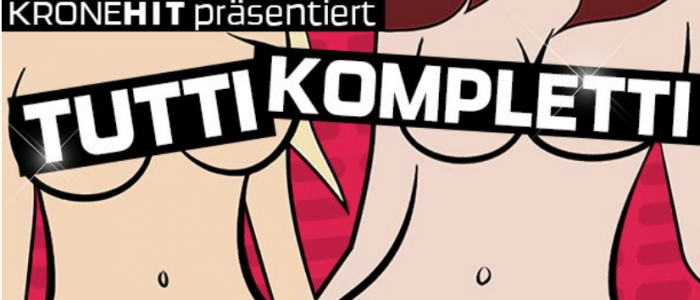 Sexistische Werbung zur Muttertagsaktion „Tutti kompletti“ des Radiosenders Kronehit